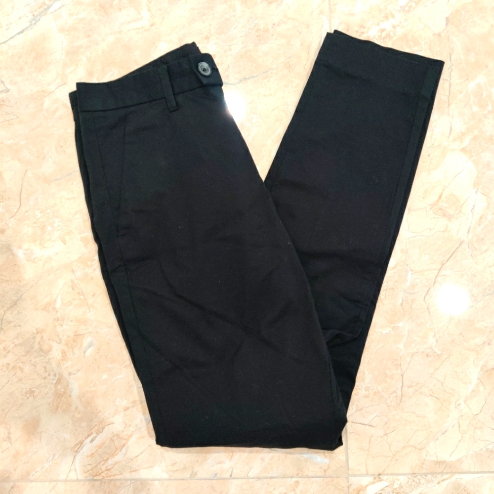 Black Stretch Skinny Chino H&M Pants